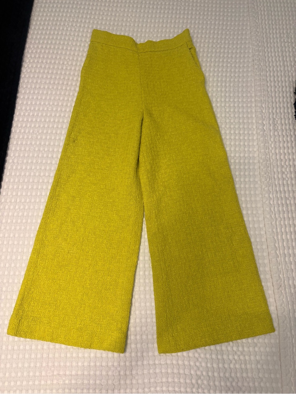 ZARA Light Green Cropped Ankle Pant - Size 0